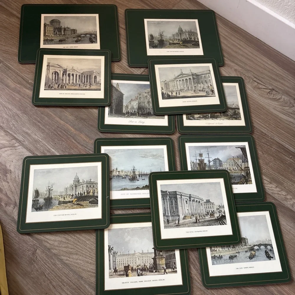 Vintage Pimpernel DeLuxe Placemats 10 Ireland Scenes 9